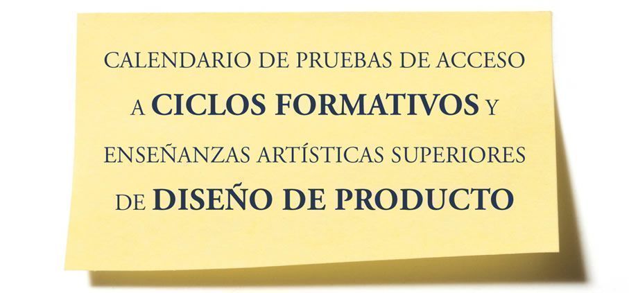 CALENDARIO PRUEBAS DE ACCESO EXTRAORDINARIO 2018-2019